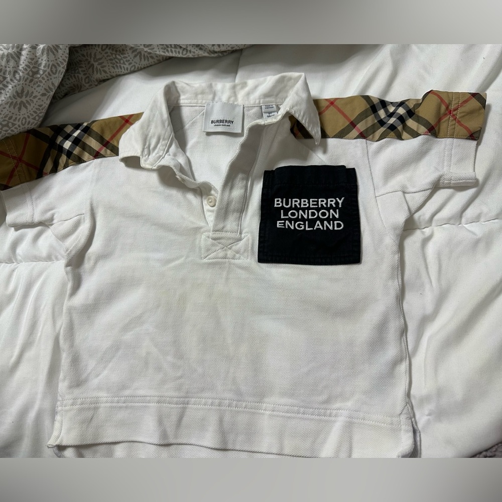 Burberry kids shirt 3 year old